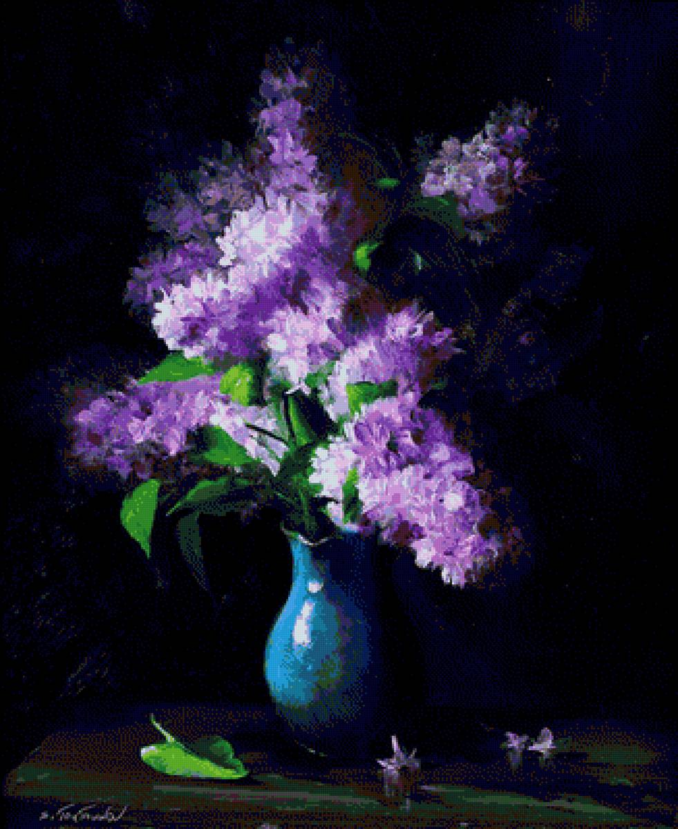 Сирень - сирень, цветы - предпросмотр