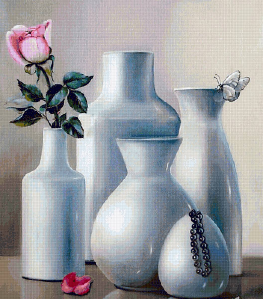 juego de jarrones - bodegon - предпросмотр