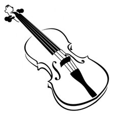 Оригинал схемы вышивки «violin silueta» (№2411739)