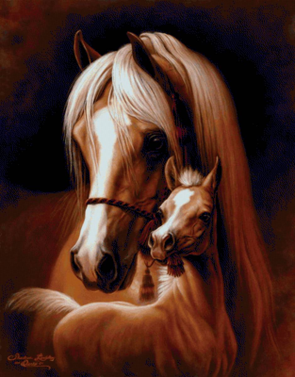 лощади - животные - предпросмотр