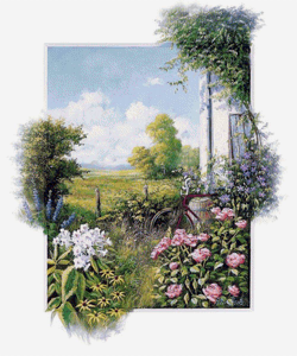 Пейзаж - лето, природа - предпросмотр