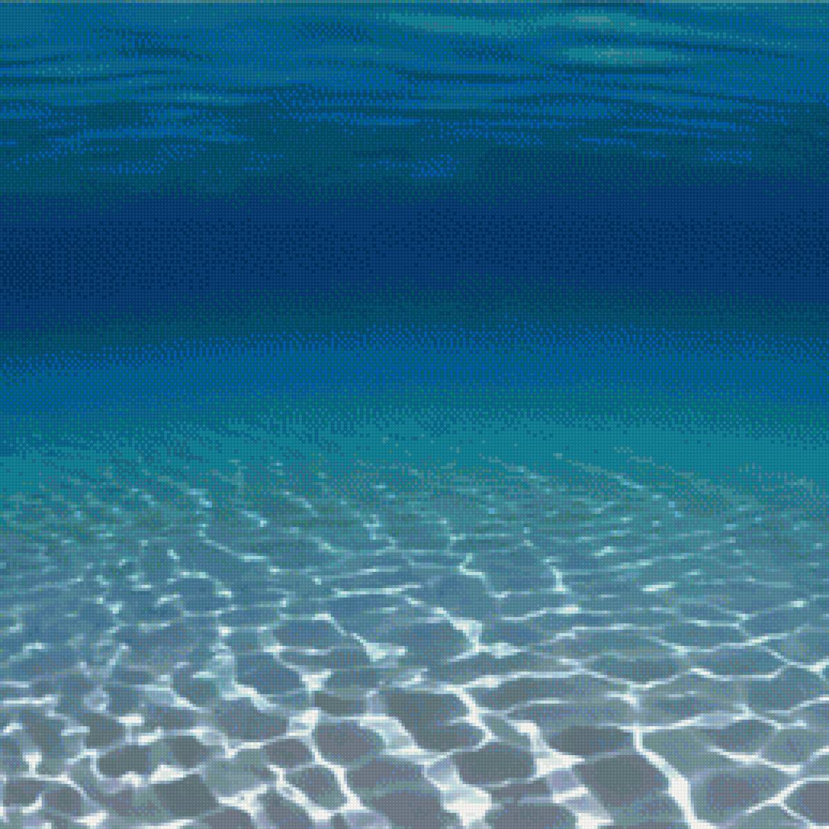 Нарния - глубина, море, синий, голубой, океан, песок, вода - предпросмотр