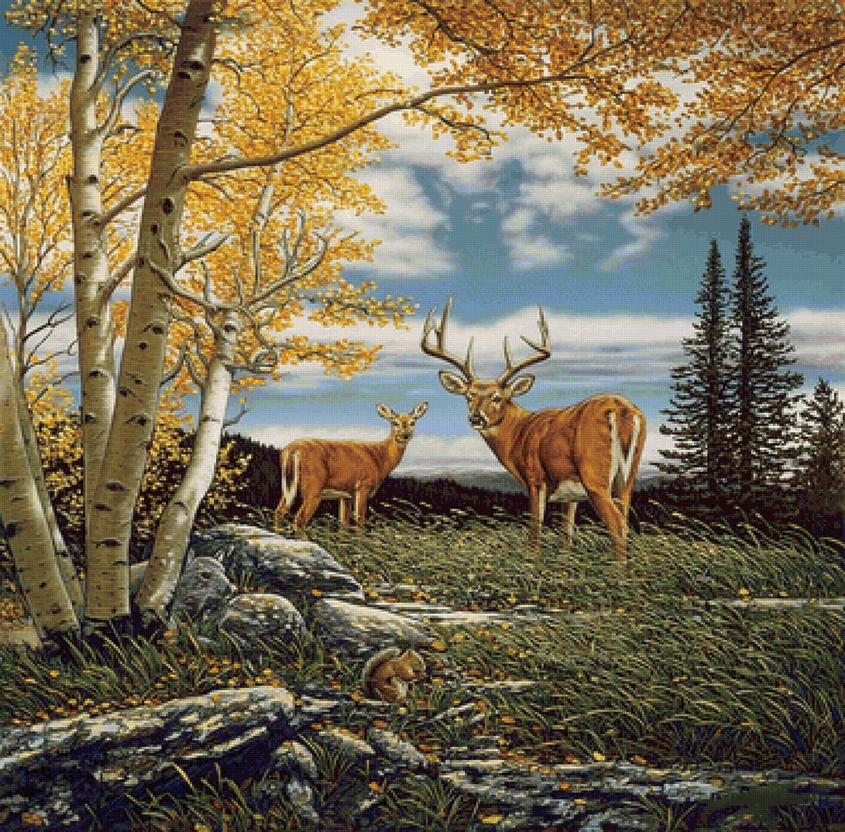 №2412949 - олени - предпросмотр