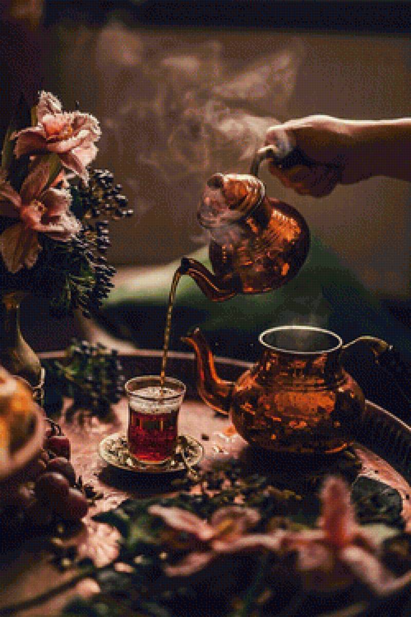 Горячий чай - предпросмотр