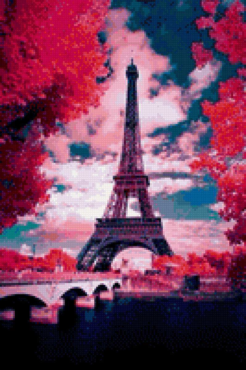 париж - эйфелева башня - предпросмотр