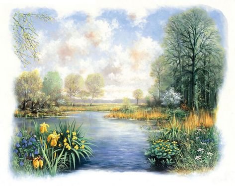 Пейзаж - природа, лето - оригинал