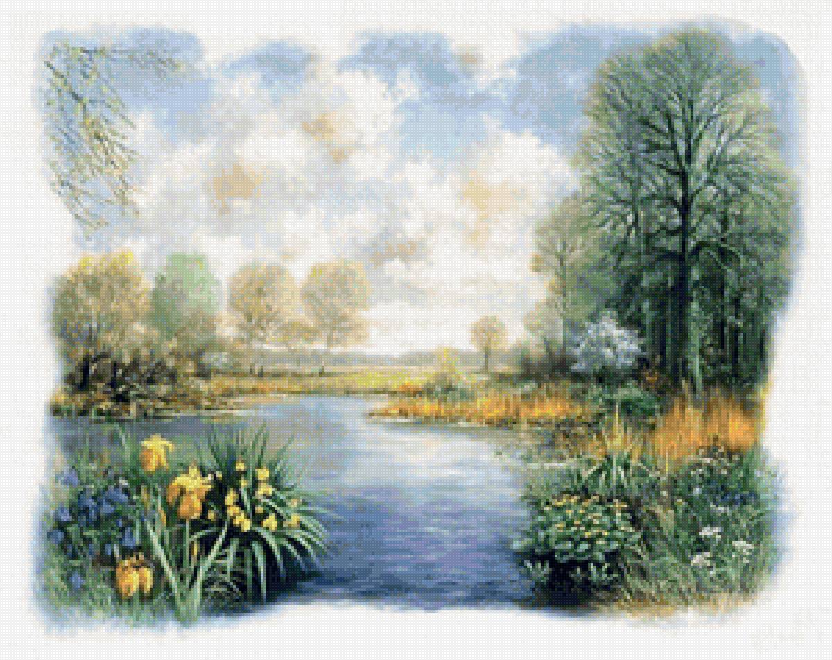 Пейзаж - лето, природа - предпросмотр