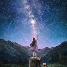 Схема вышивки «Cô gái 2»