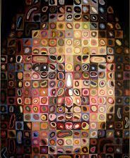 Схема вышивки «Девушка»