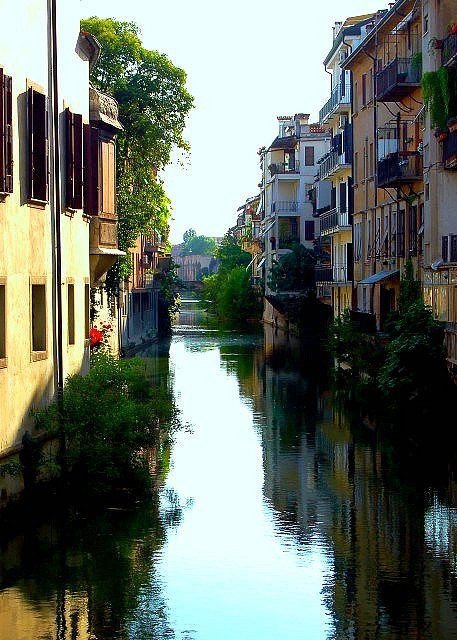 старый город - город, улица, картина - оригинал