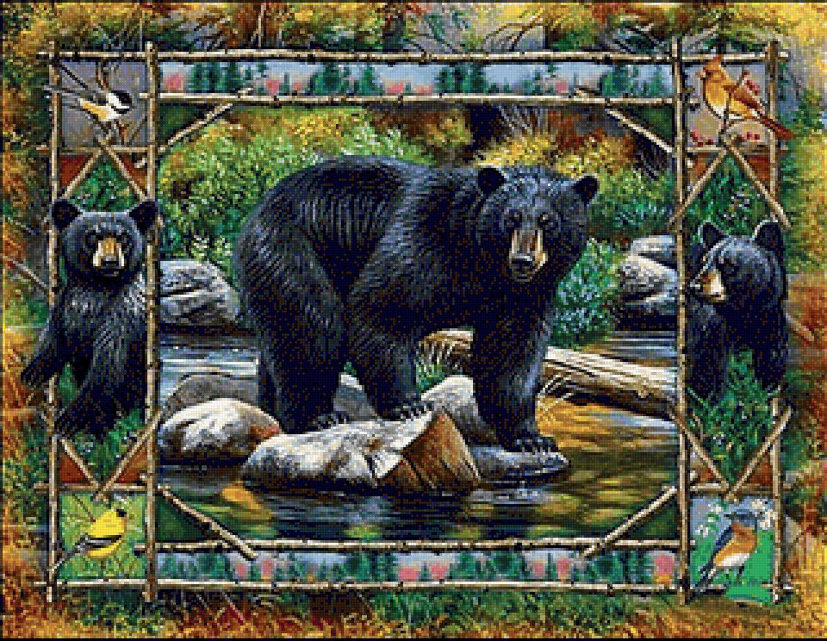 Семейка медведей - медведь - предпросмотр