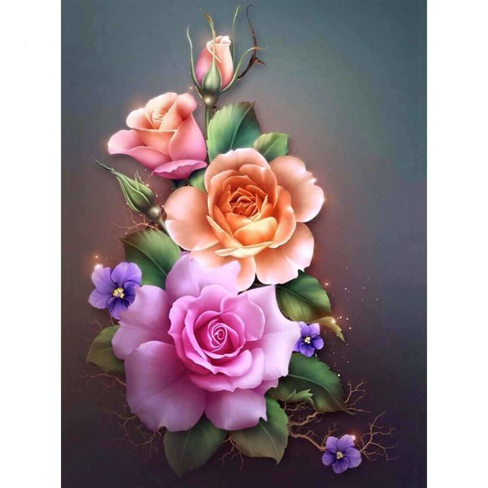 Букет - розы, природа, красивые, цветы - оригинал