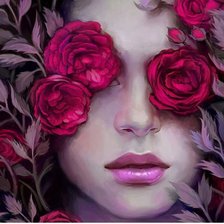 Схема вышивки «Obsesión»