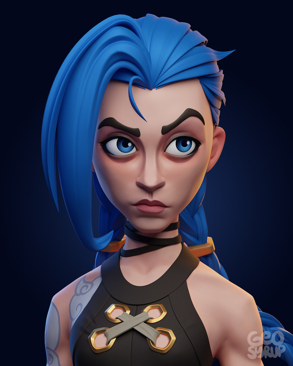 Jinx - персонажи мультфильмов - оригинал