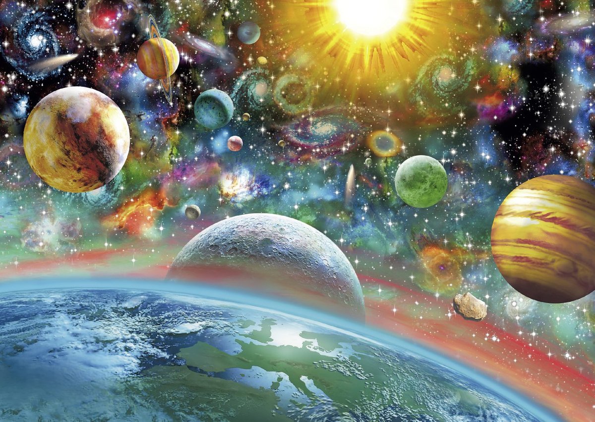 Космос - космос, планеты - оригинал