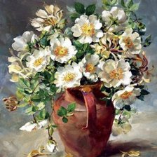 Схема вышивки «Цветы»