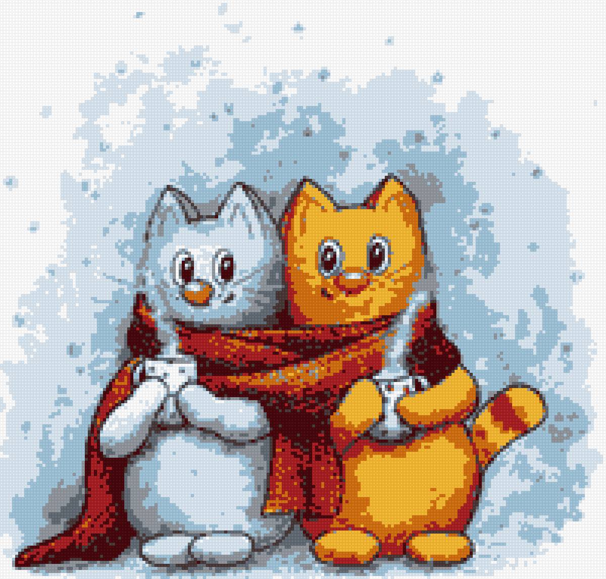 Теплота - теплота, котики - предпросмотр