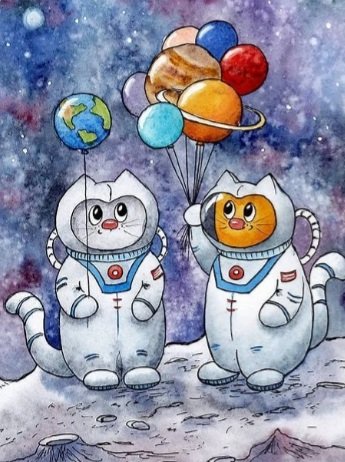 Космо котики - космо, котики - оригинал