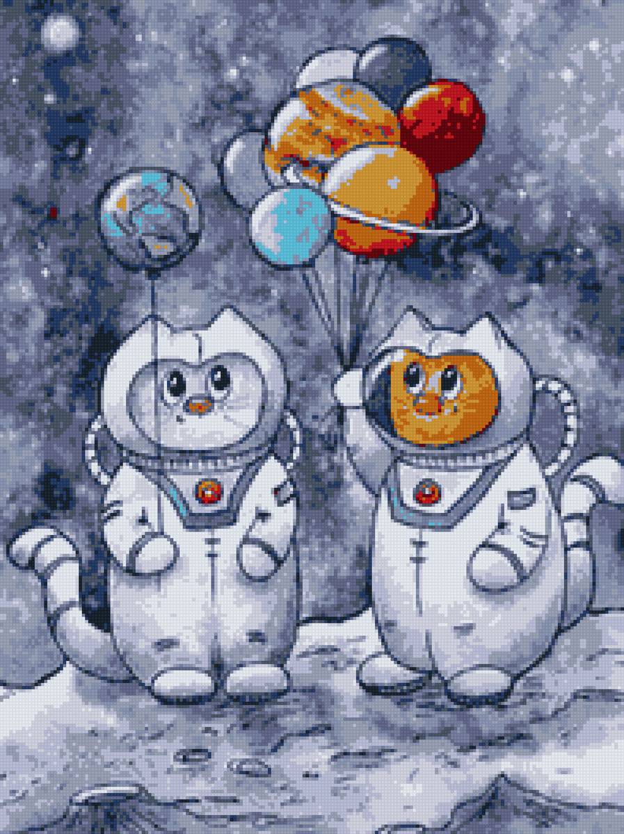 Космо котики - космо, котики - предпросмотр