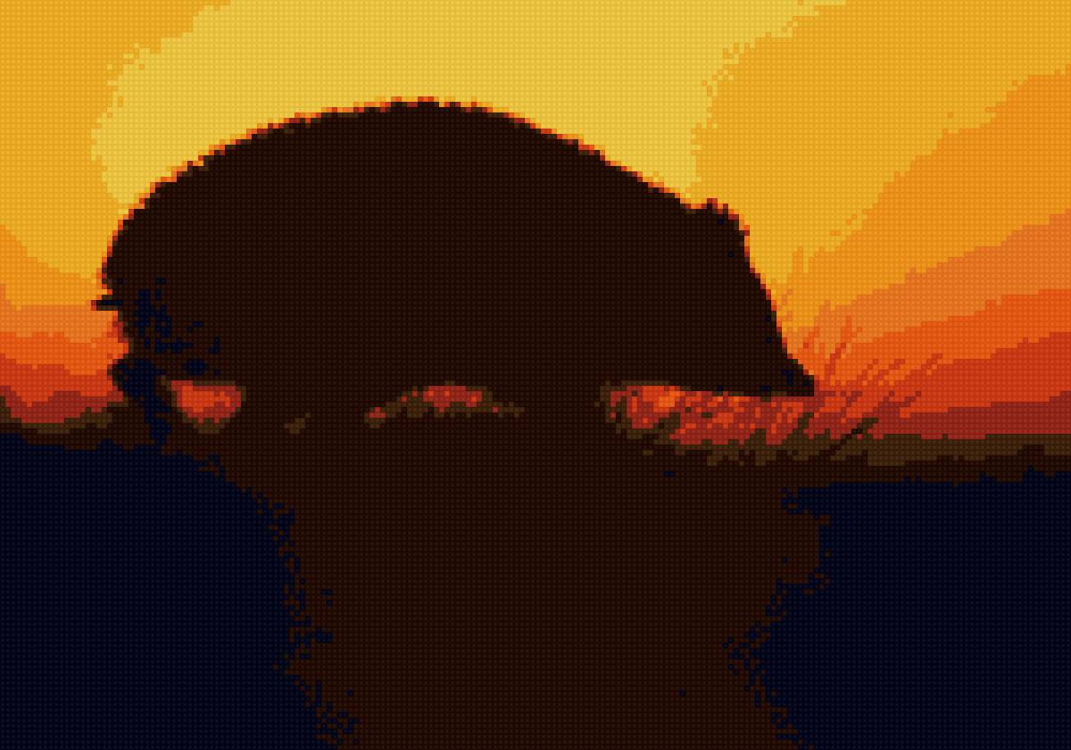 Ёжик - ежик, вечер, лето - предпросмотр