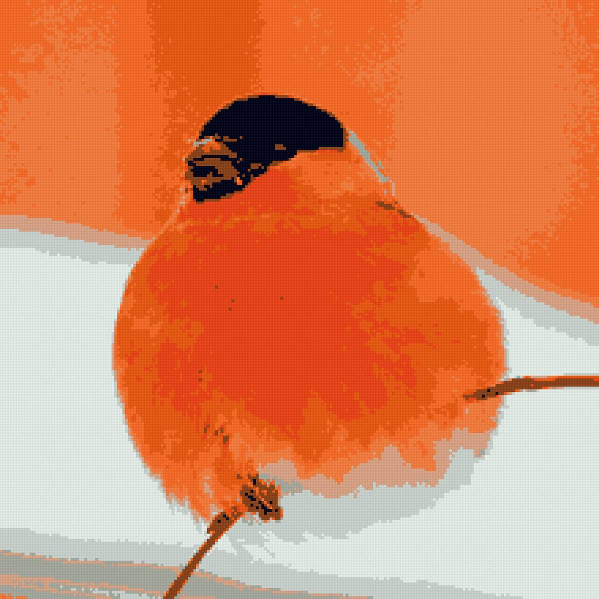 Снегирь - лес, снегирь, птица - предпросмотр