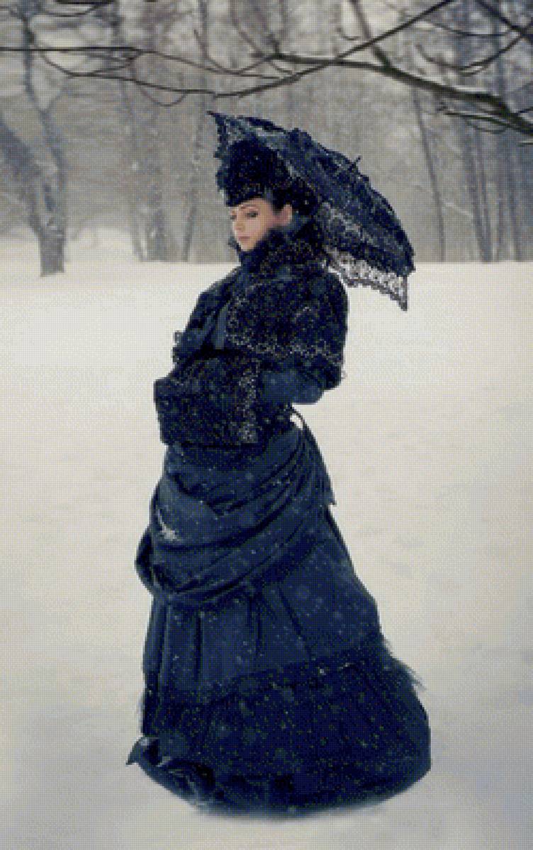 Зима - девушка, зима - предпросмотр