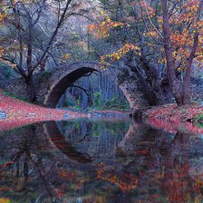 Схема вышивки «Мостик»