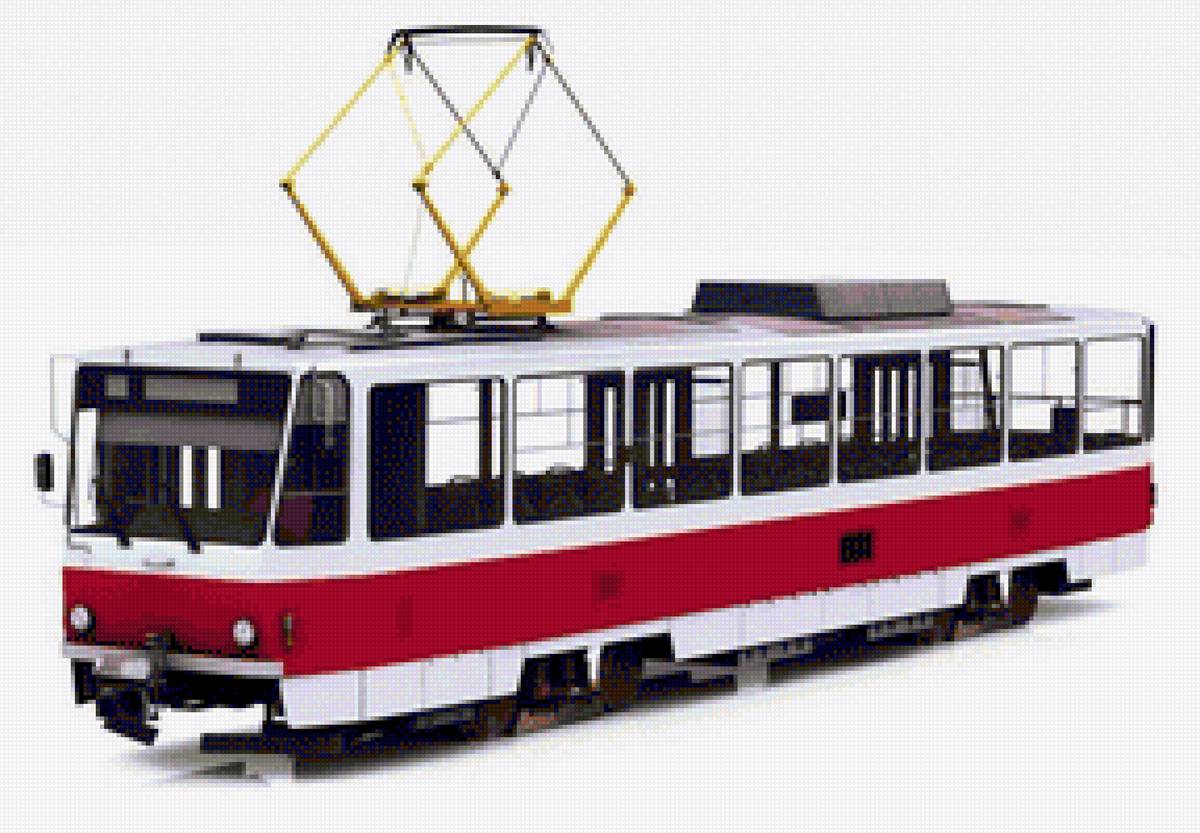 Трамвай - трамвай транспорт железная дорога - предпросмотр
