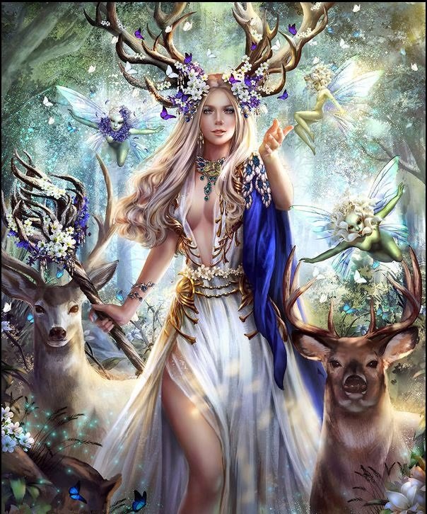 Королева Эльфов - сказка, эльфы, чудеса - оригинал