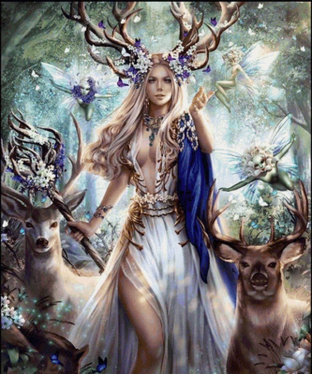 Королева Эльфов - сказка, чудеса, эльфы - предпросмотр