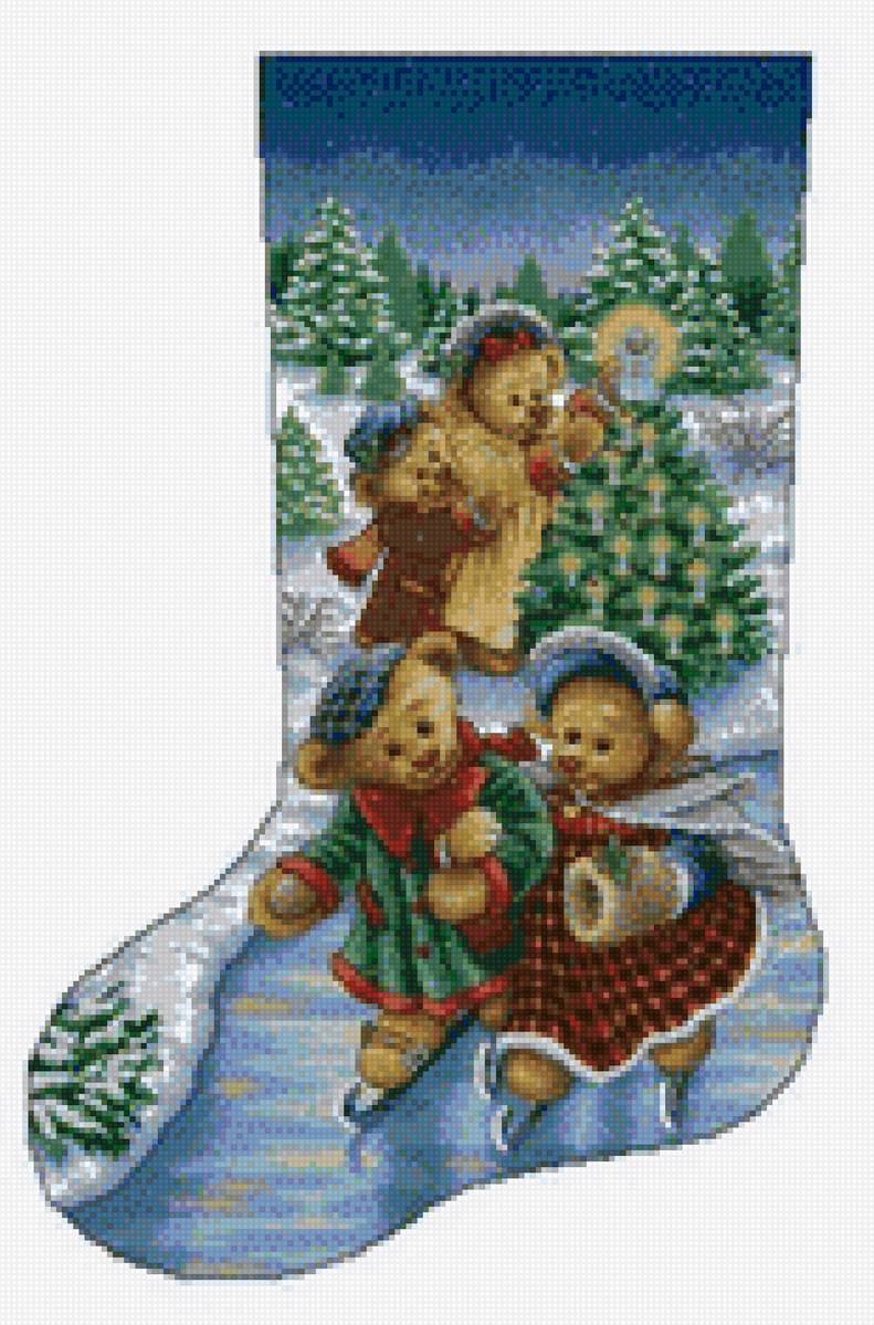 Рождественский сапожок - предпросмотр