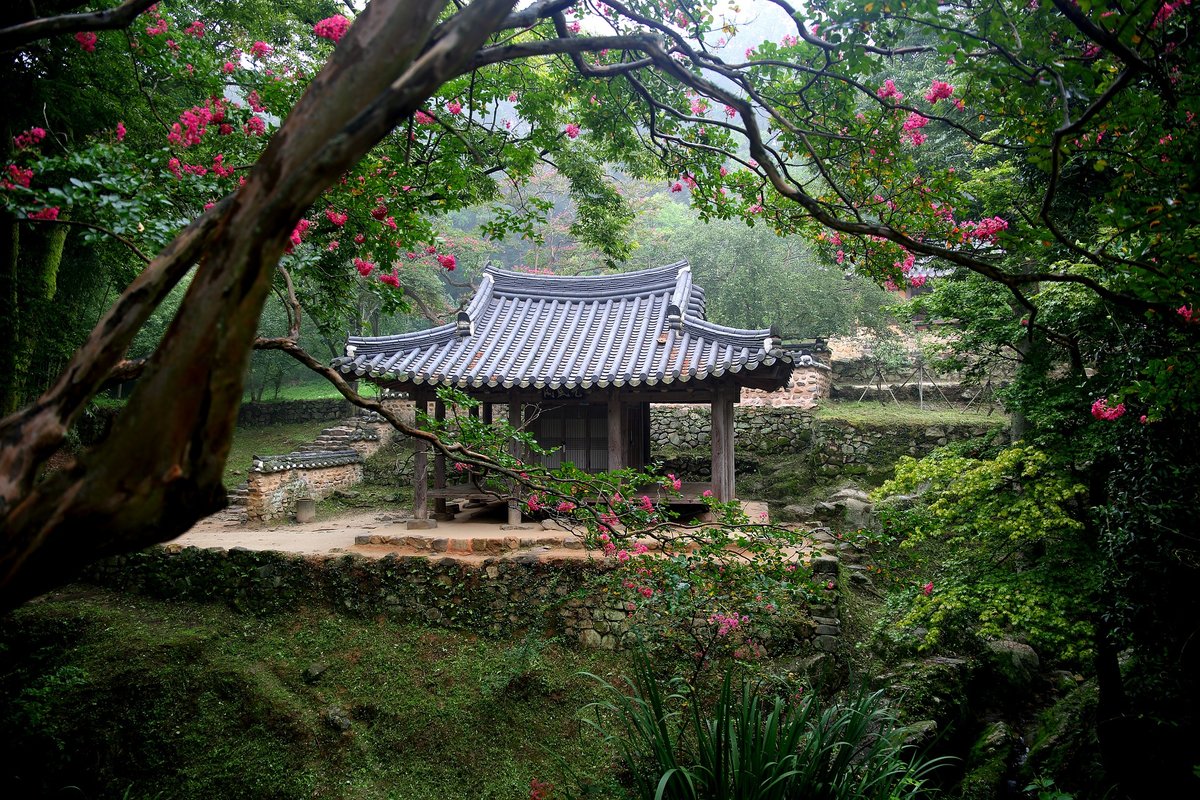 Южная Корея корейский сад
