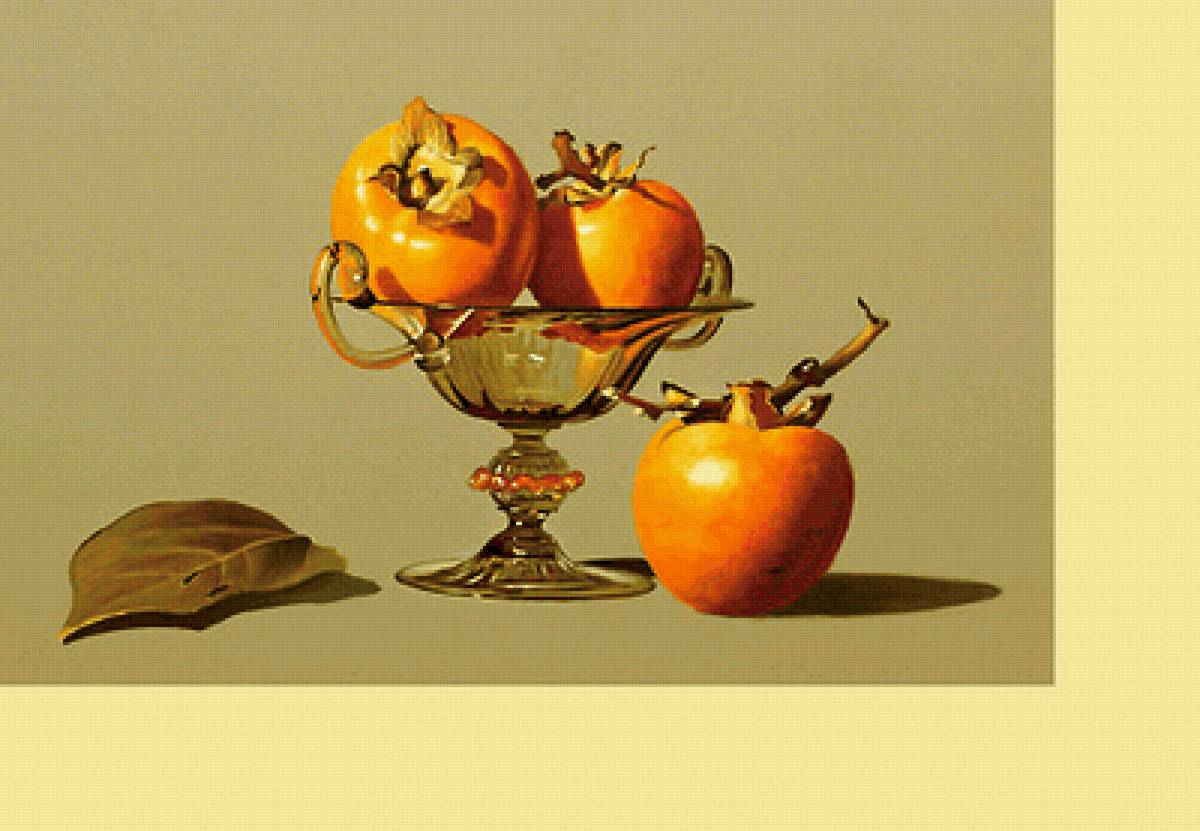 Серия "Фруктово-ягодная". Хурма - фрукты, хурма - предпросмотр