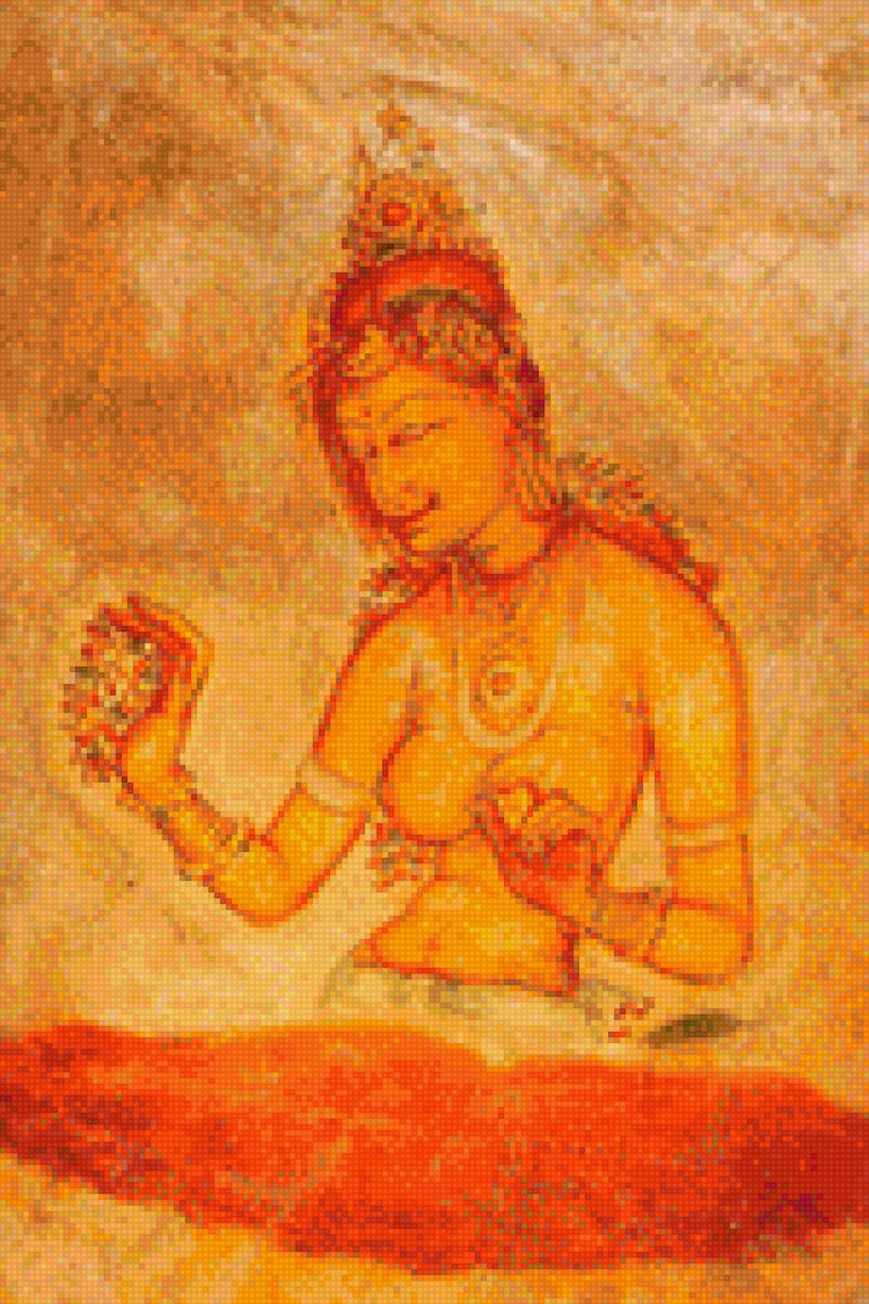 Sigiri Apsara - sigiri, sri lanka, women - предпросмотр