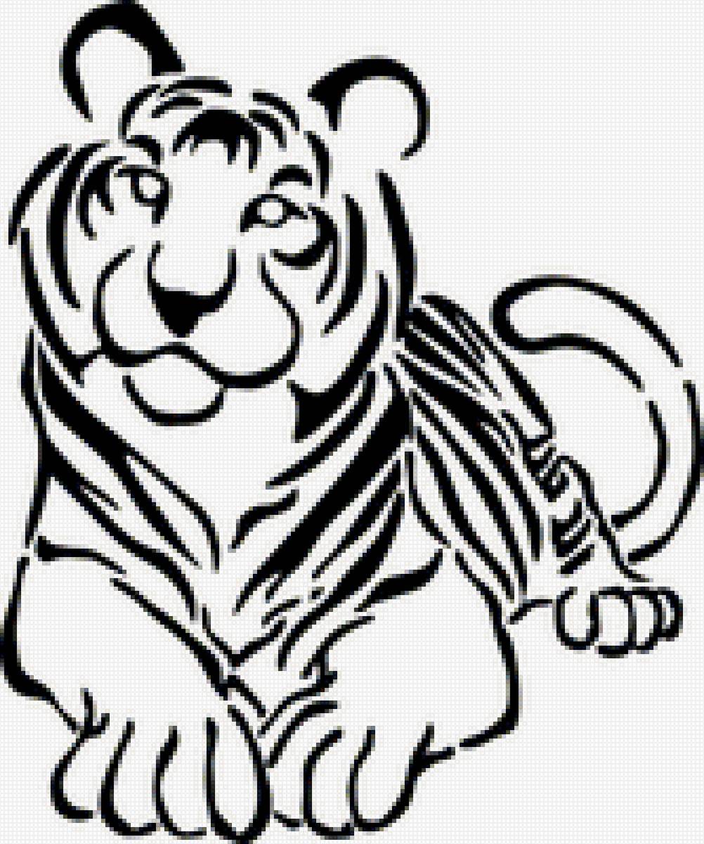 тигр - предпросмотр