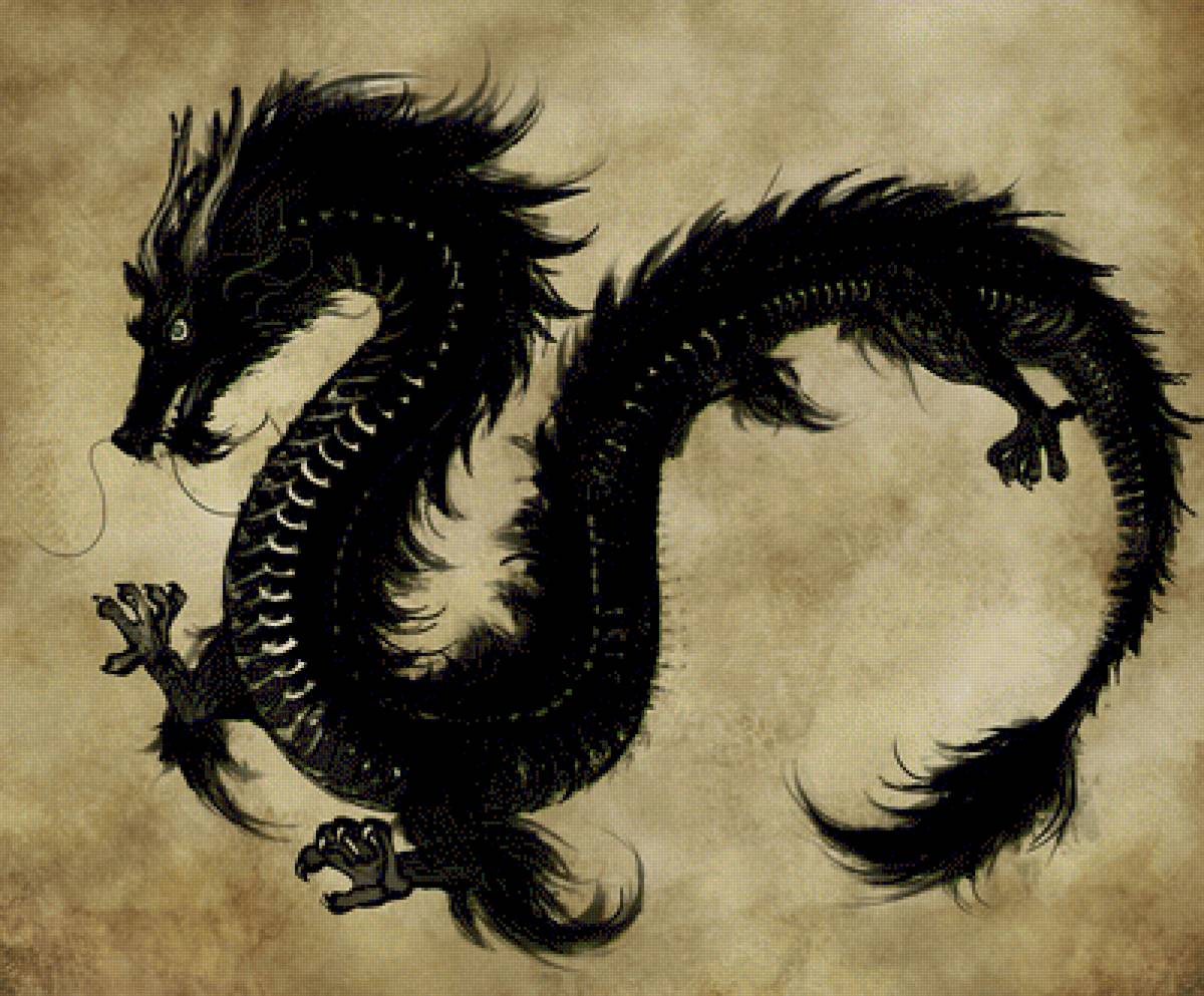 Дракон китайский - дракон - предпросмотр