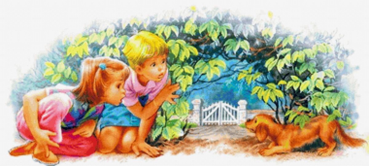 дети - рисунок - предпросмотр