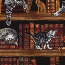 Схема вышивки «Ученые коты»