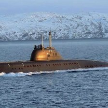 Схема вышивки «Подводная лодка РТМК Обнинск»