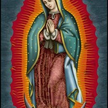 Оригинал схемы вышивки «Virgen de Guadalupe» (№2434697)