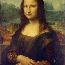 Схема вышивки «Leonardo da Vinci Mona Lisa»
