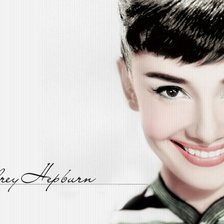 Схема вышивки «Audurey Hepburn»