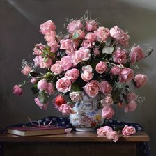 Схема вышивки «розы»