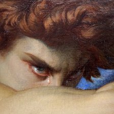 Схема вышивки «Люцифер живопись фрагмень»