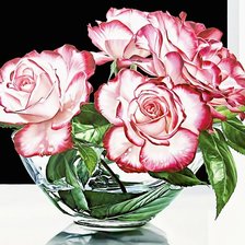 Схема вышивки «Розы»