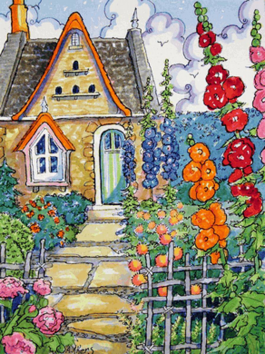 сказочный домик - сказка - предпросмотр