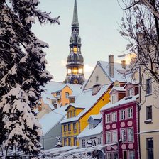 Схема вышивки «Рига»