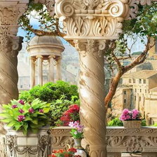 Схема вышивки «Колонна-1»