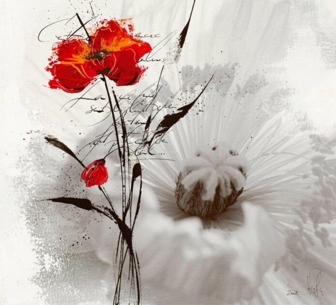 маки 2 - картина на кухню, маки - оригинал