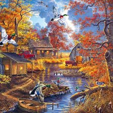 Схема вышивки «на ферме»